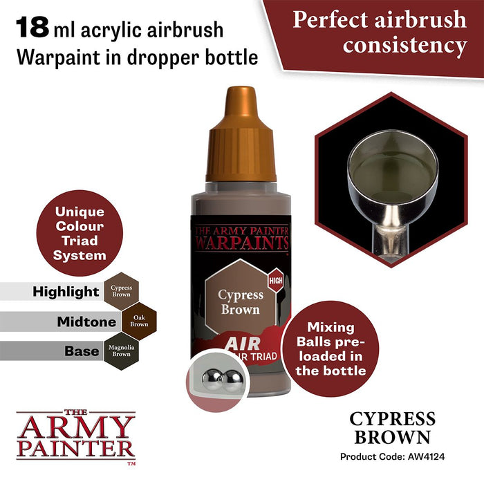 The Army Painter - Warpaints Air: Cypress Brown