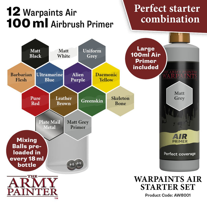 Warpaints Air Starter Paint Set