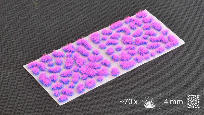 GamersGrass Static Grass Tufts - Alien Neon 4mm Wild
