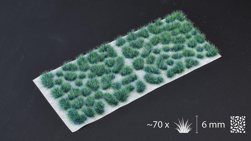 GamersGrass Static Grass Tufts - Alien Turquoise 6mm Wild