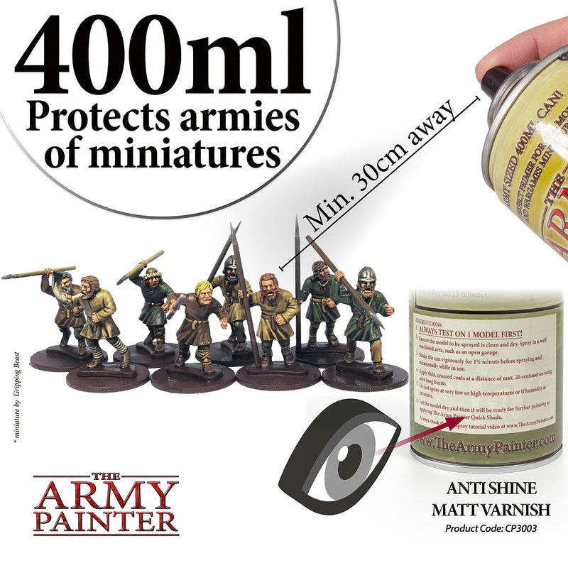 The Army Painter - Anti-Shine Matt Varnish