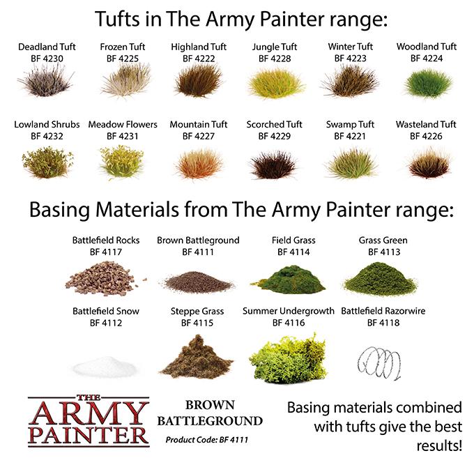 The Army Painter - Basing: Summer Undergrowth