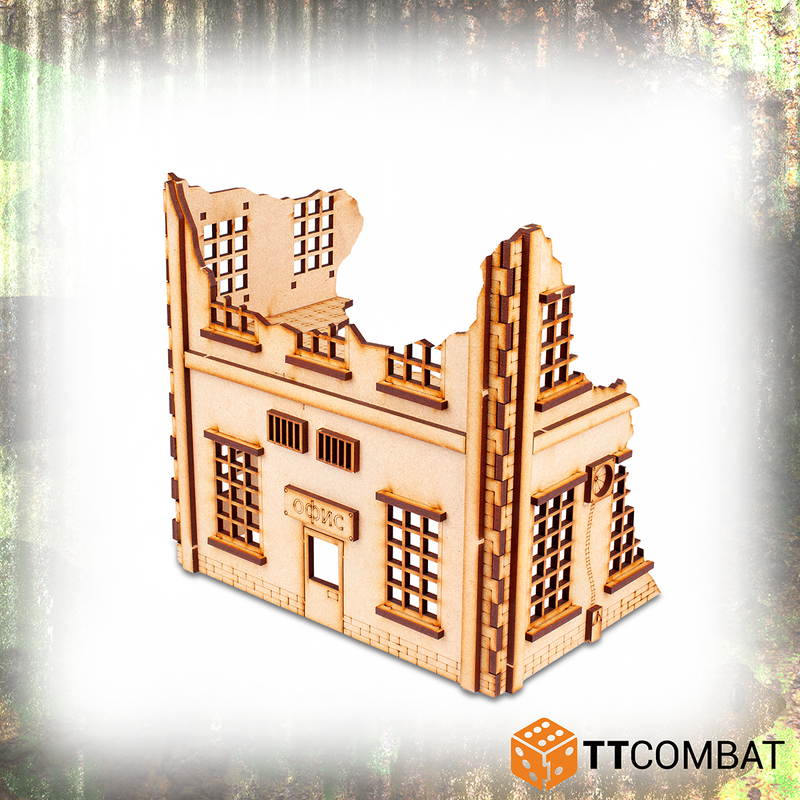 TTCombat - RUINED OFFICES, 28MM