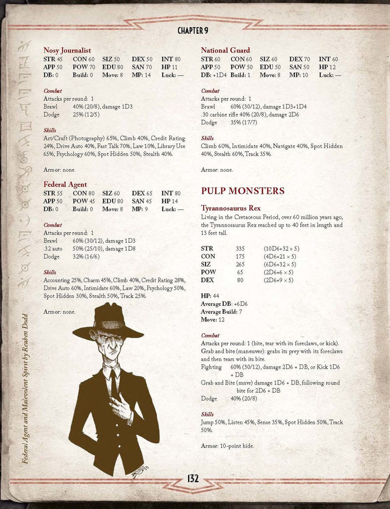 Call of Cthulhu: Pulp Cthulhu - Hardback