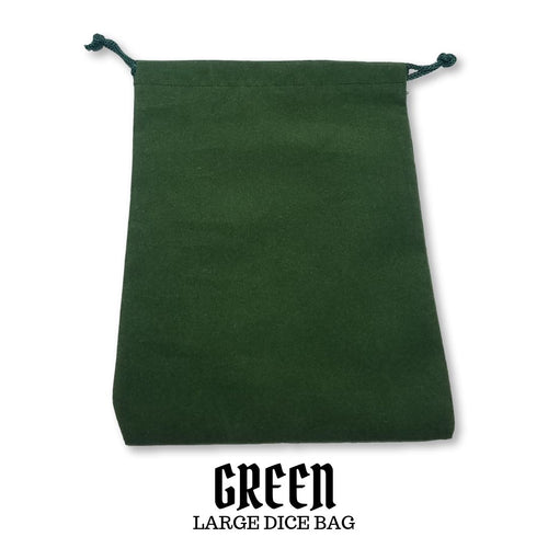 Chessex Suedecloth Dice Bag: Green