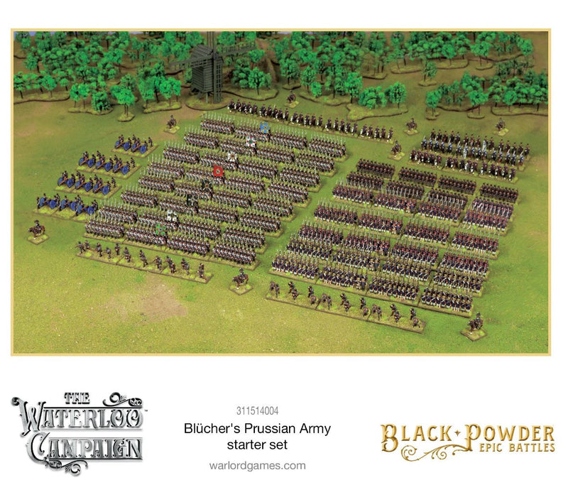 Black Powder Epic Battles - Waterloo: Blücher's Prussian Army starter set