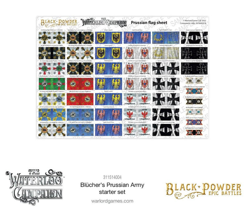 Black Powder Epic Battles - Waterloo: Blücher's Prussian Army starter set