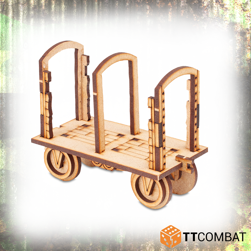 TTCombat - RED STAR RAILWAY ENGINE, 28MM