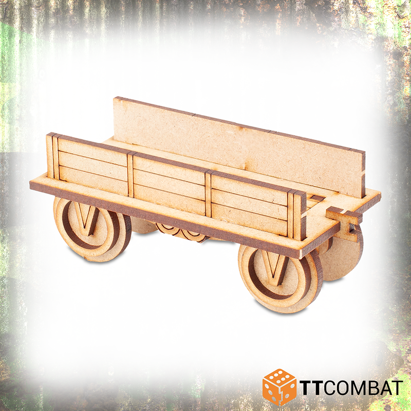 TTCombat - RED STAR RAILWAY ENGINE, 28MM