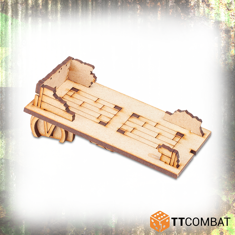 TTCombat - RED STAR RAILWAY ENGINE, 28MM