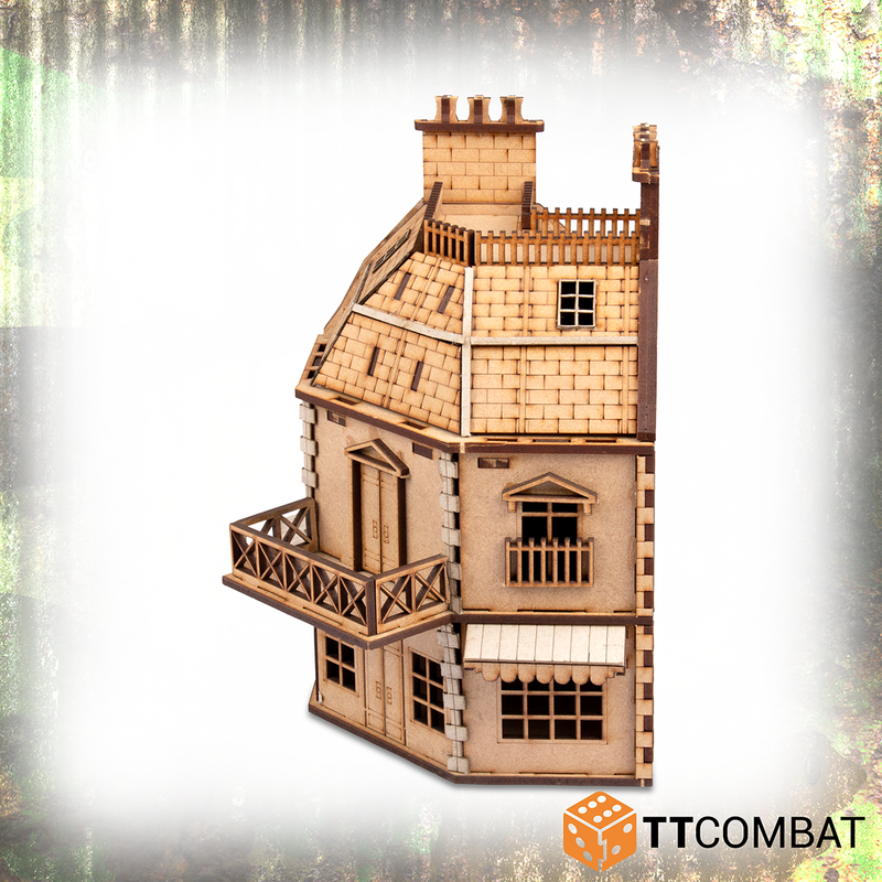 TTCombat - CITY ROWHOUSE CORNERSHOP , 25MM