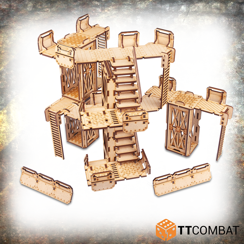 TTCombat - SECTOR 1 - WALKWAYS, 28MM