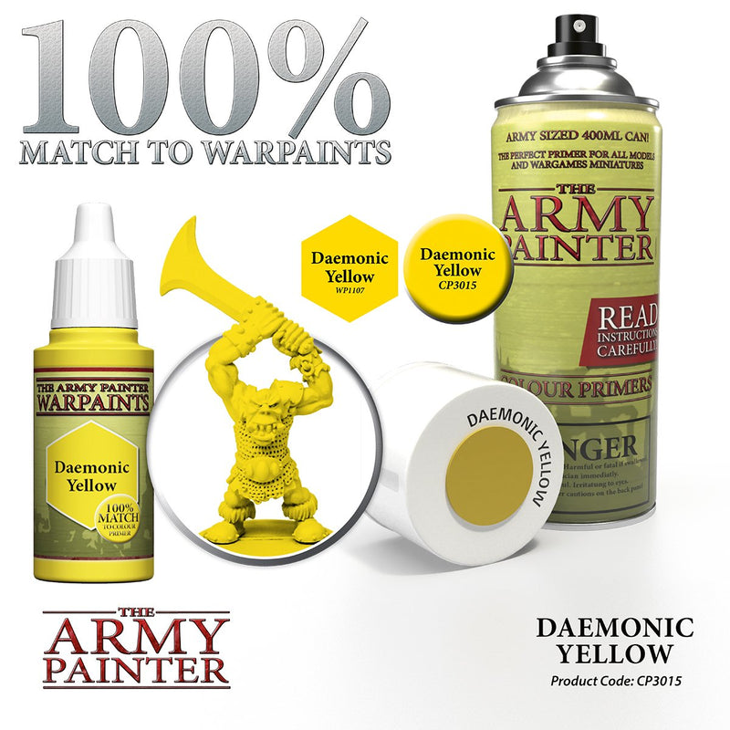 The Army Painter - Colour Primer Daemonic Yellow
