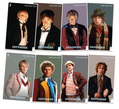The Doctor Who Card Game Classic Doctors Edition