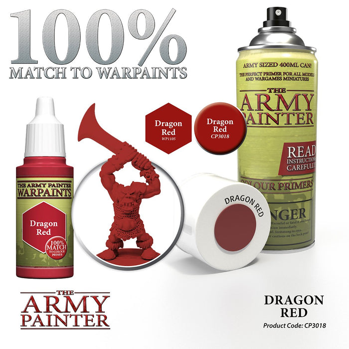 The Army Painter - Colour Primer Dragon Red