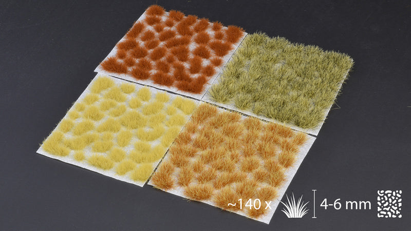 GamersGrass Static Grass Tufts - Dry Steppe Set Wild
