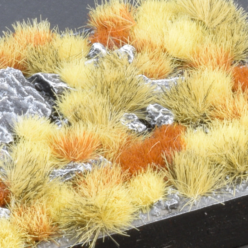 GamersGrass Static Grass Tufts - Dry Steppe Set Wild