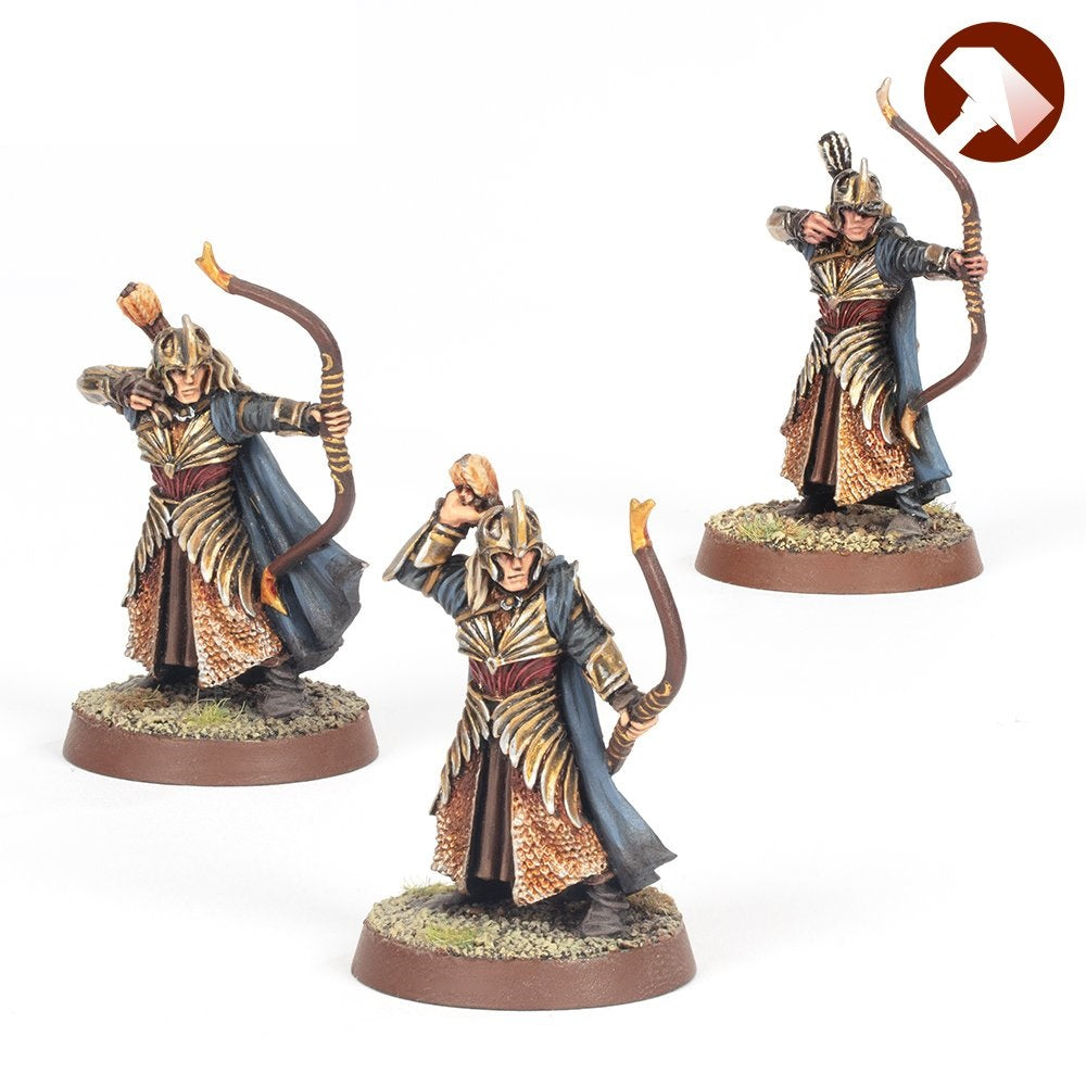 Galadhrim Warriors with Bows (Haldir's Elves) (Metal)