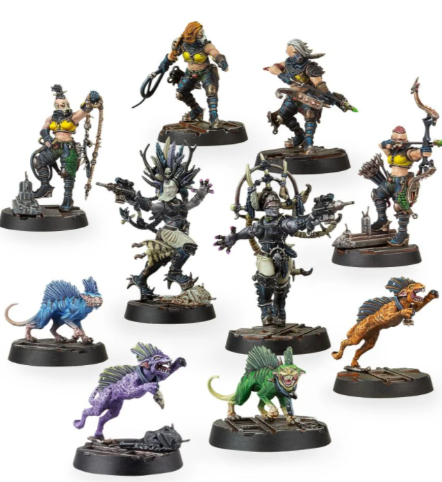 Escher Death-Maidens and Wyld Runners