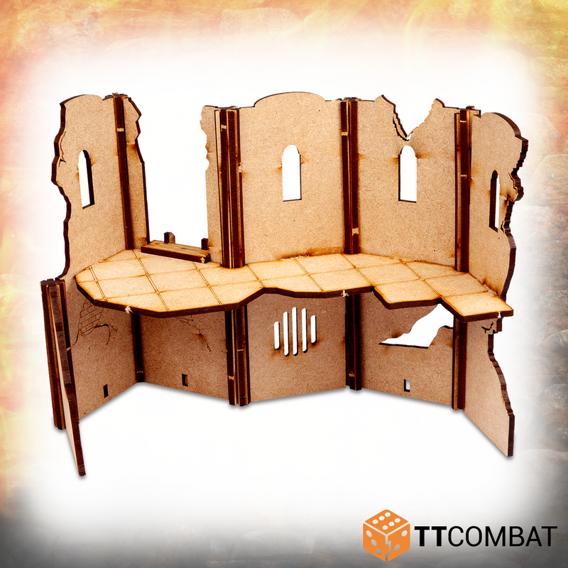 TTCombat - SAVAGE DOMAIN: CASTLE TOWN WALLS
