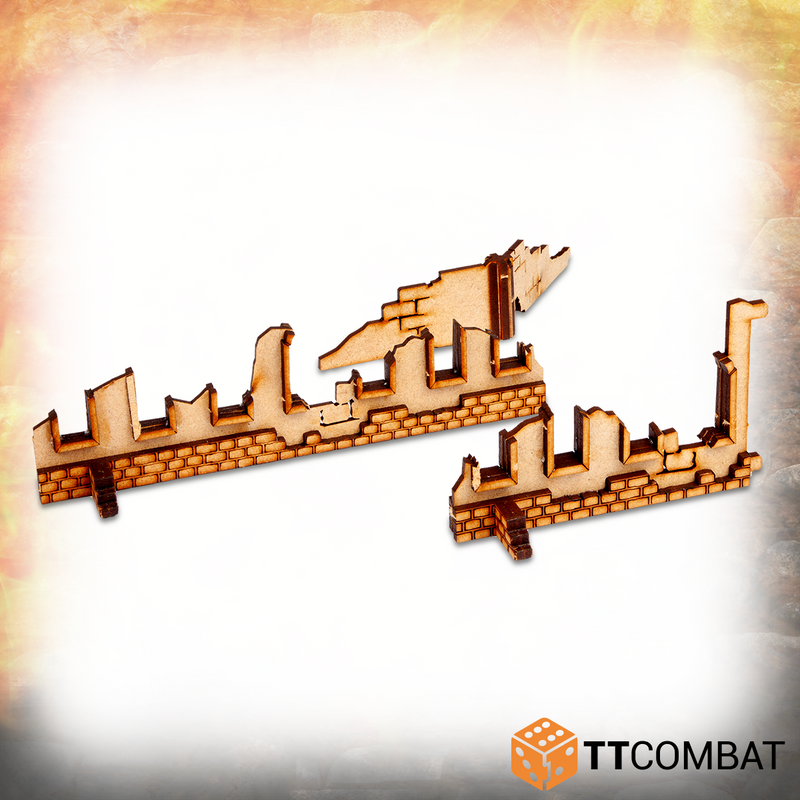 TTCombat - SAVAGE DOMAIN: CASTLE TOWN WALLS