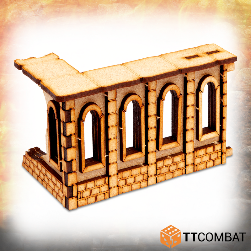 TTCombat - SAVAGE DOMAIN: CASTLE TOWN WALLS