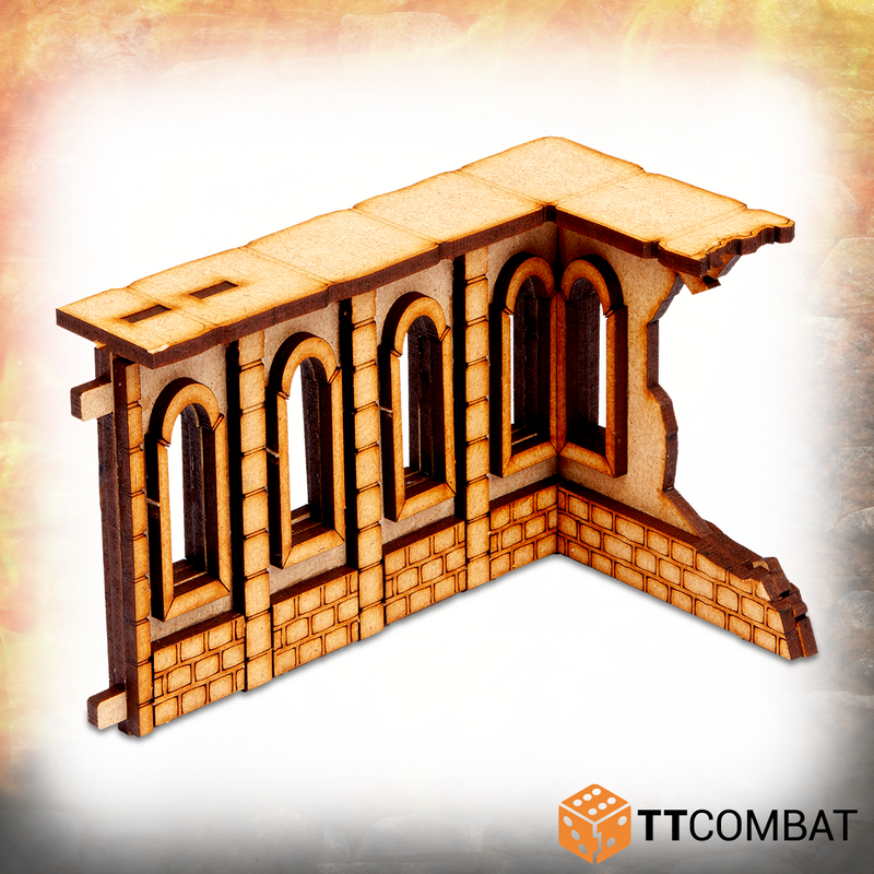 TTCombat - SAVAGE DOMAIN: CASTLE TOWN WALLS