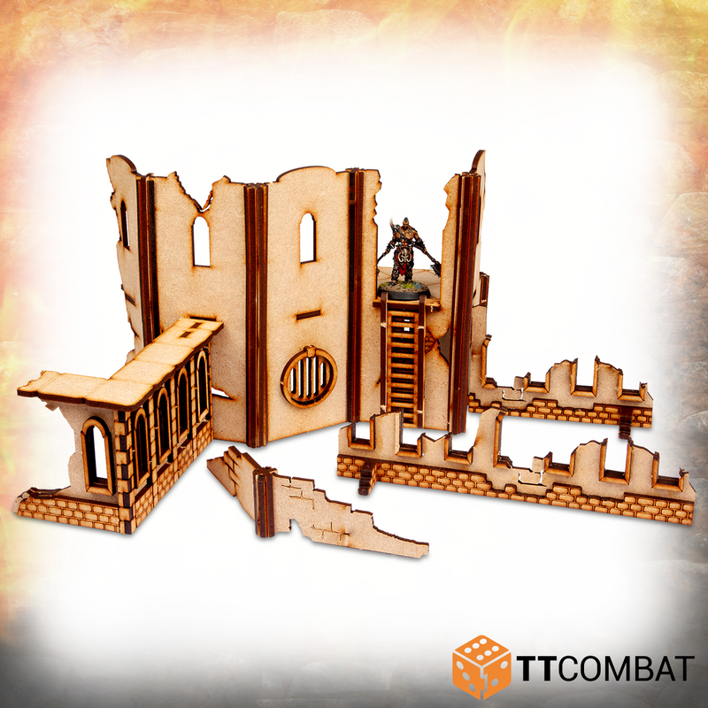 TTCombat - SAVAGE DOMAIN: CASTLE TOWN WALLS