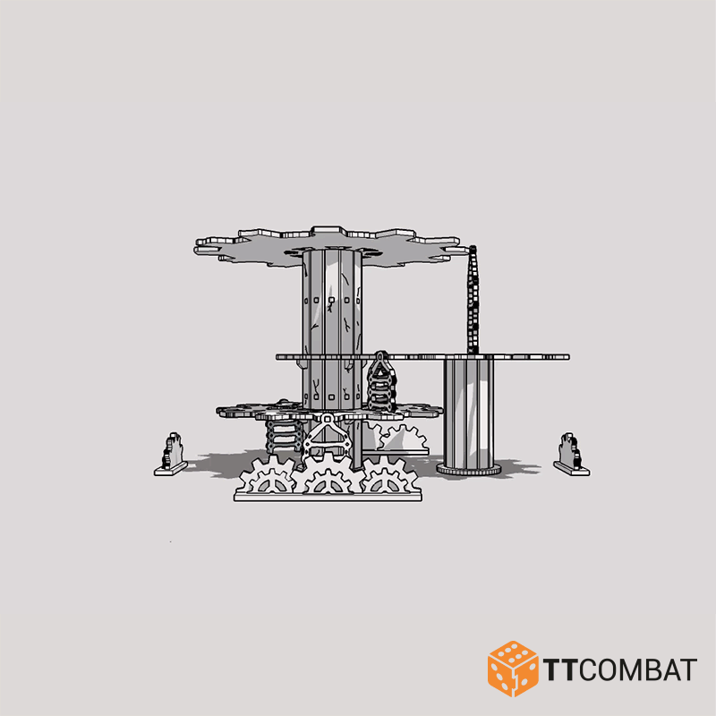 TTCombat - SAVAGE DOMAIN: CENTRE WHEEL DIAS