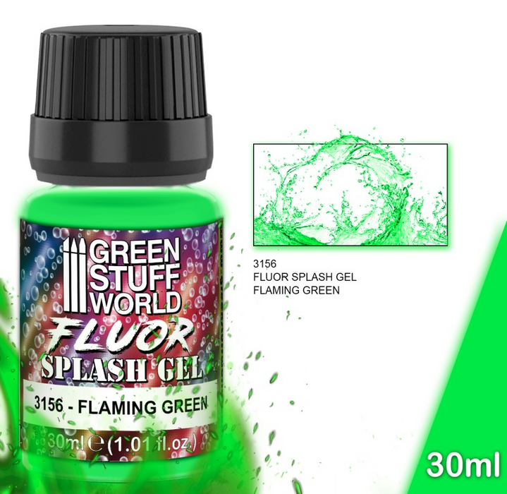 Splash Gel - Flamming Green