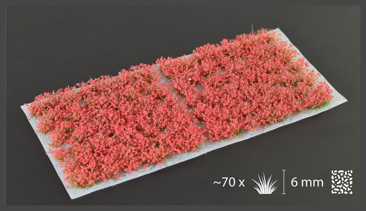 GamersGrass Static Grass Tufts - Red Flowers Wild