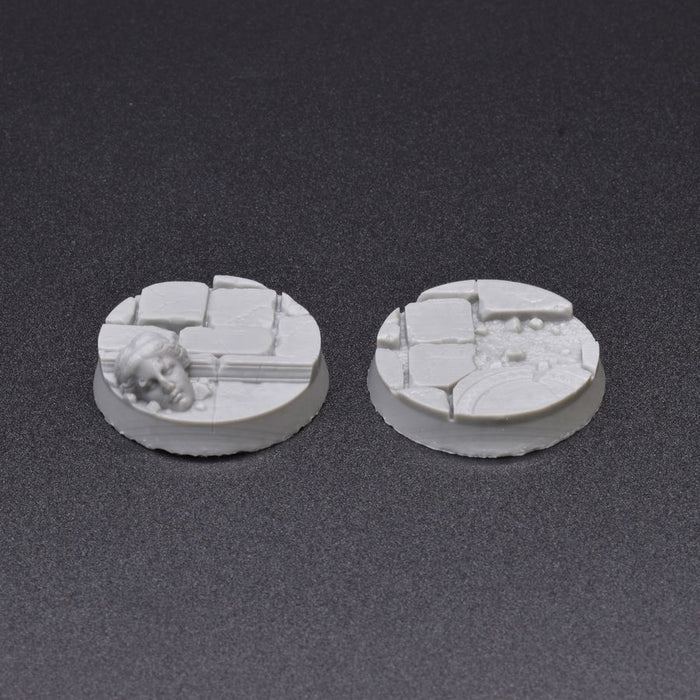 GamersGrass Temple Resin Bases - x10 Round 32mm