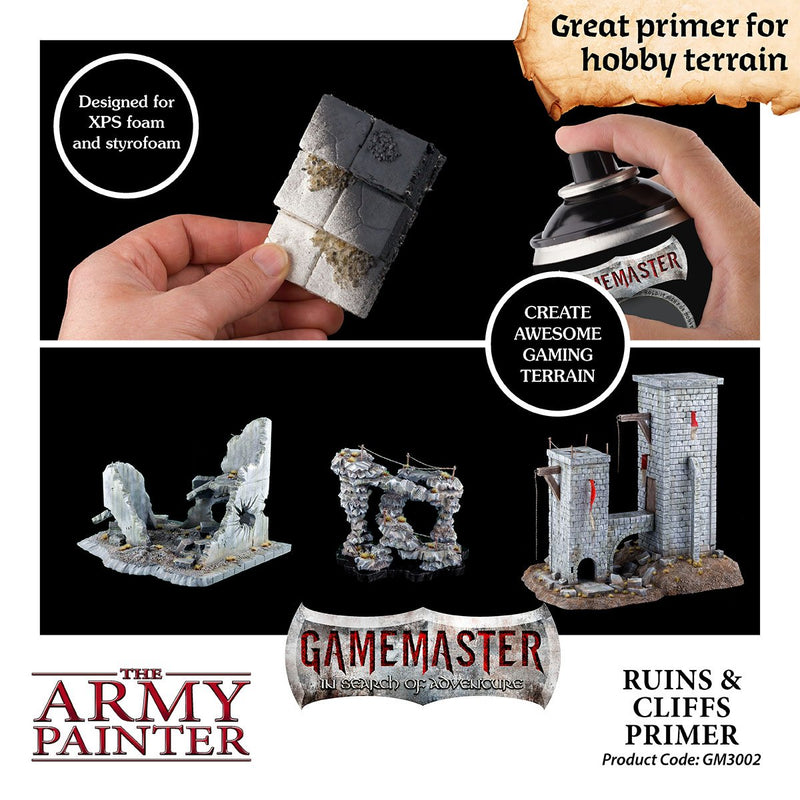 The Army Painter - Gamemaster Ruins & Cliffs Terrain Primer