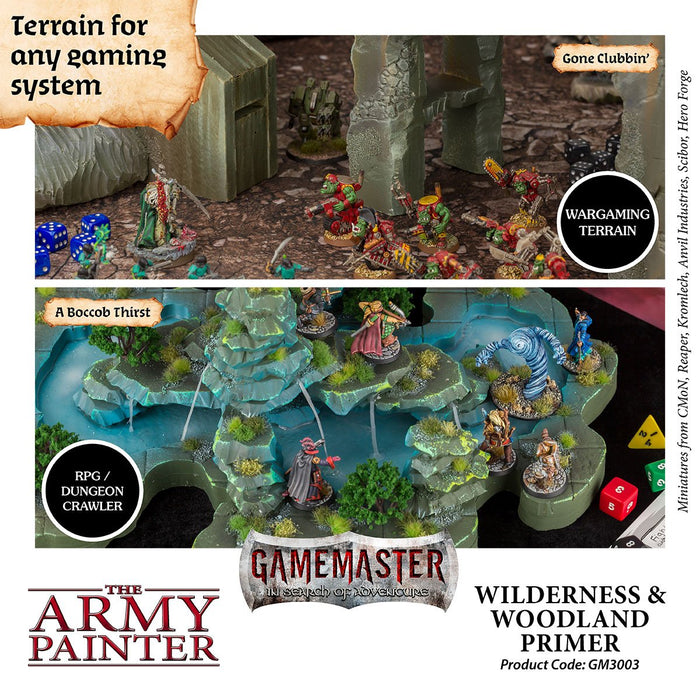 The Army Painter - Gamemaster Wilderness & Woodland Terrain Primer