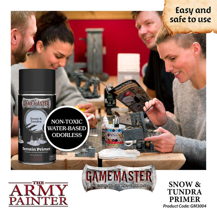 The Army Painter - Gamemaster Snow & Tundra Terrain Primer