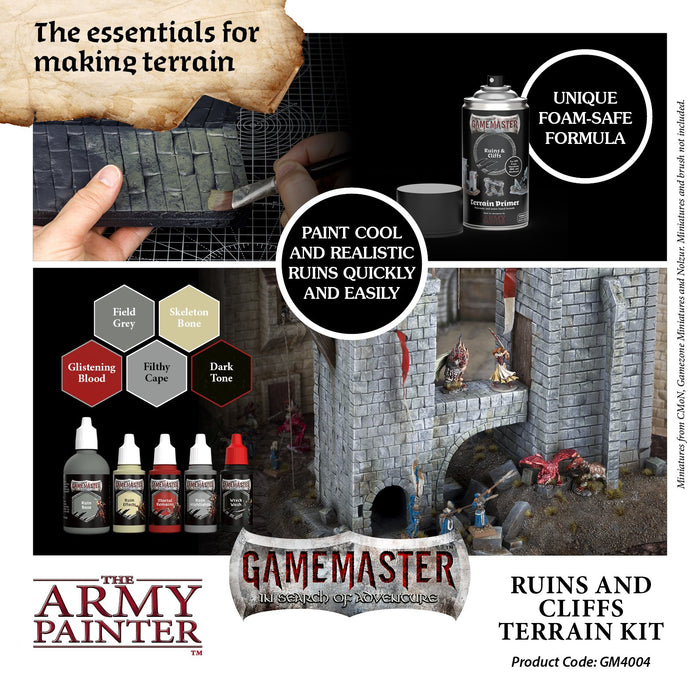 The Army Painter - GameMaster: Ruins & Cliffs Terrain Kit