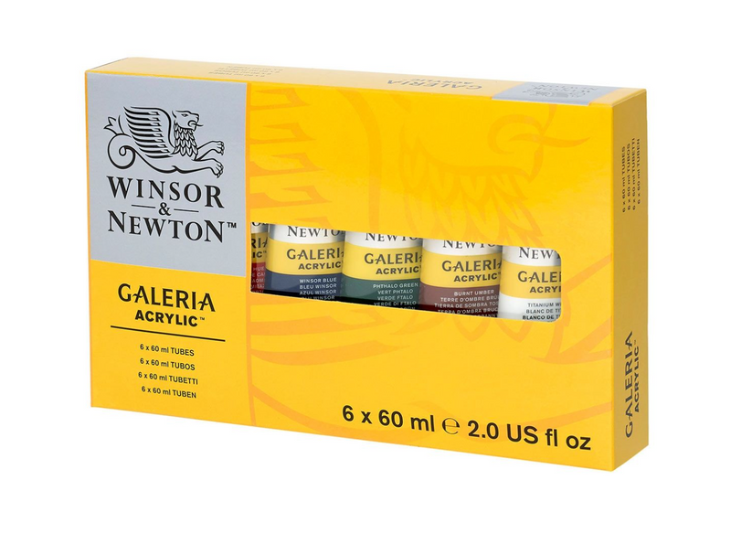 Winsor & Newton Galeria Acrylic - 6 Set