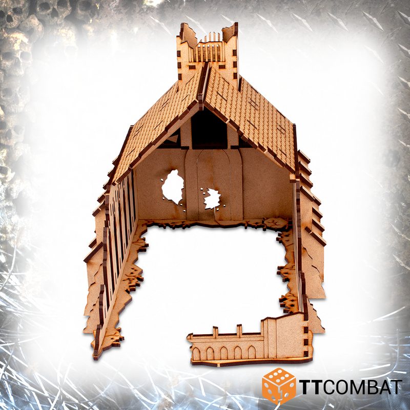 TTCombat - Damaged Gothic Chapel