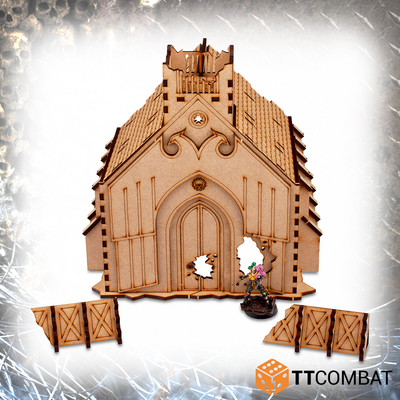 TTCombat - Damaged Gothic Chapel