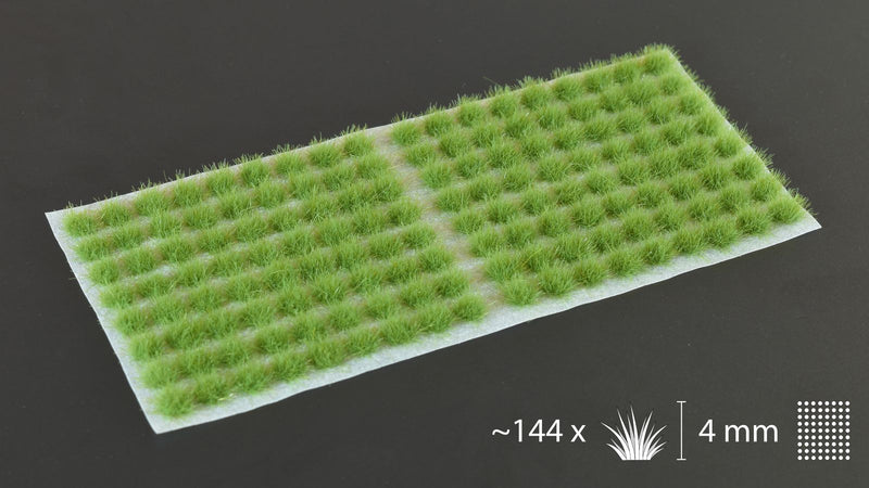 GamersGrass Static Grass Tufts - Green 4mm Small