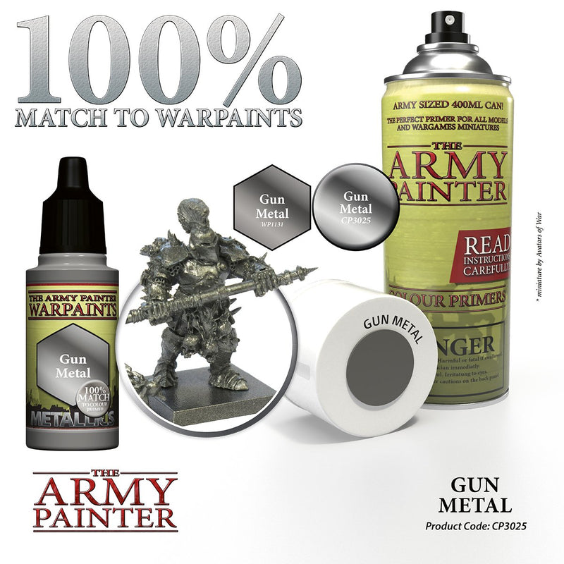 The Army Painter - Colour Primer Gun Metal