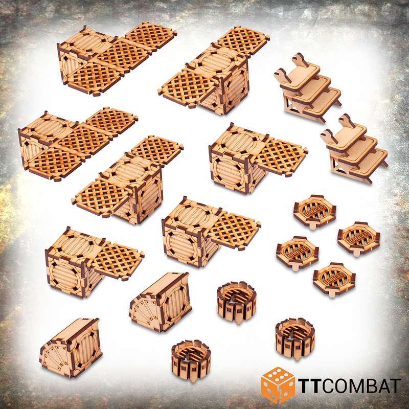 TTCombat - SECTOR 4 - AIR SCRUBBING PLANT, 28MM