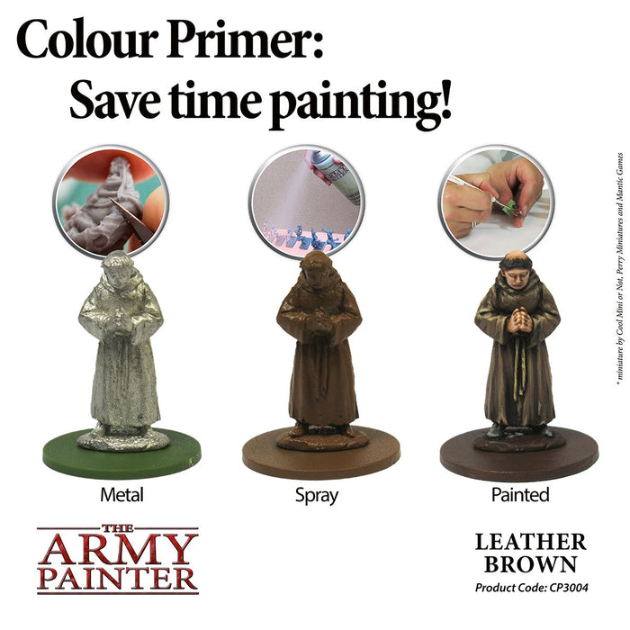 The Army Painter - Colour Primer Leather Brown