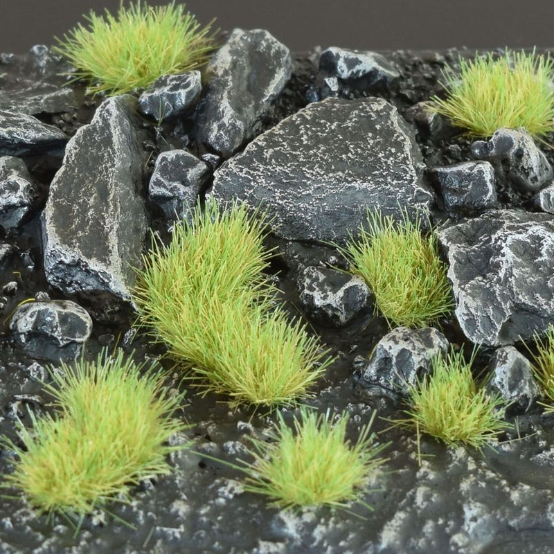 GamersGrass Static Grass Tufts - Light Green 4mm Wild