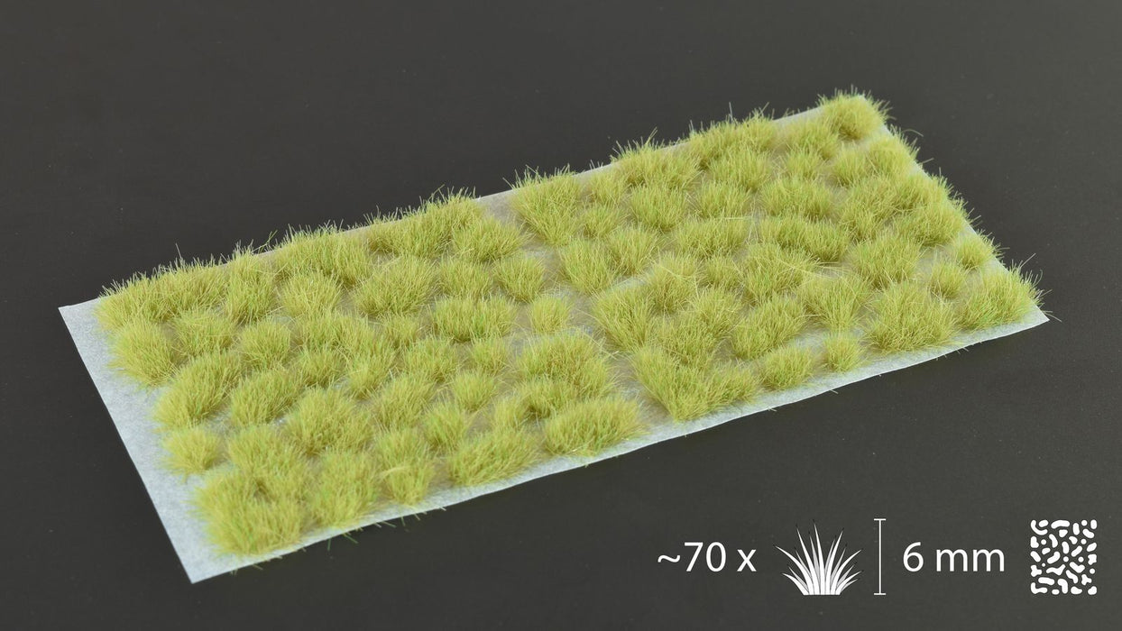 GamersGrass Static Grass Tufts - Light Green 6mm Wild