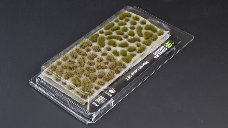 GamersGrass Static Grass Tufts - Marshland Set Wild