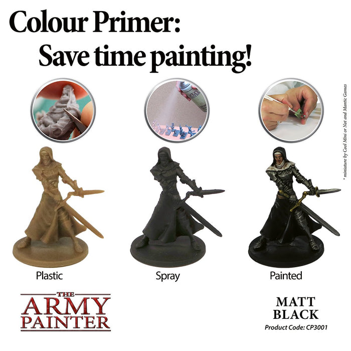 The Army Painter - Base Primer Matt Black