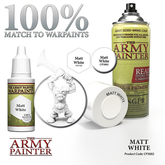 The Army Painter - Base Primer Matt White