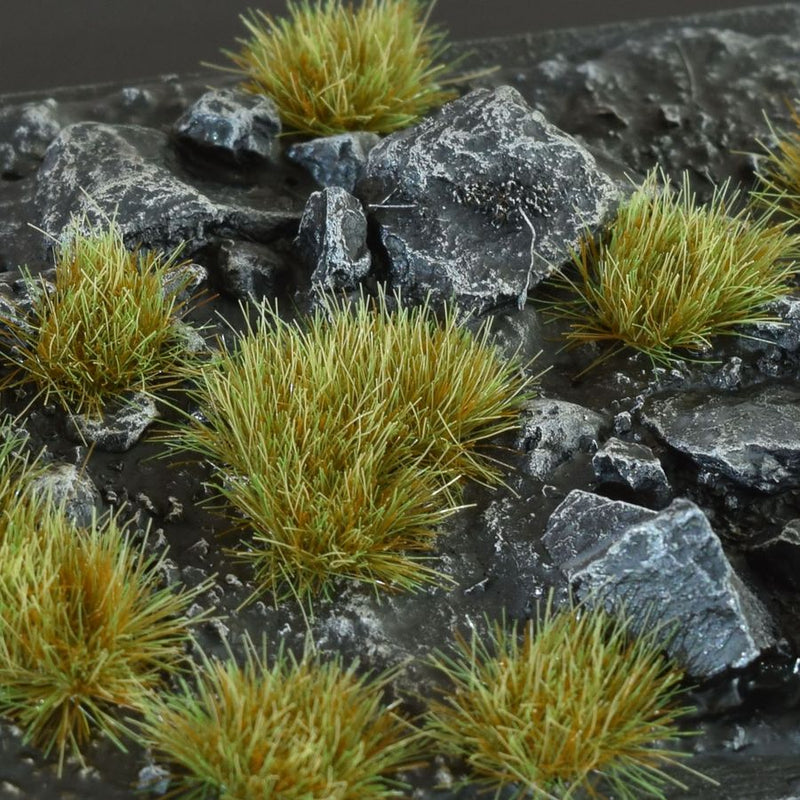 GamersGrass Static Grass Tufts - Mixed Green 6mm Wild