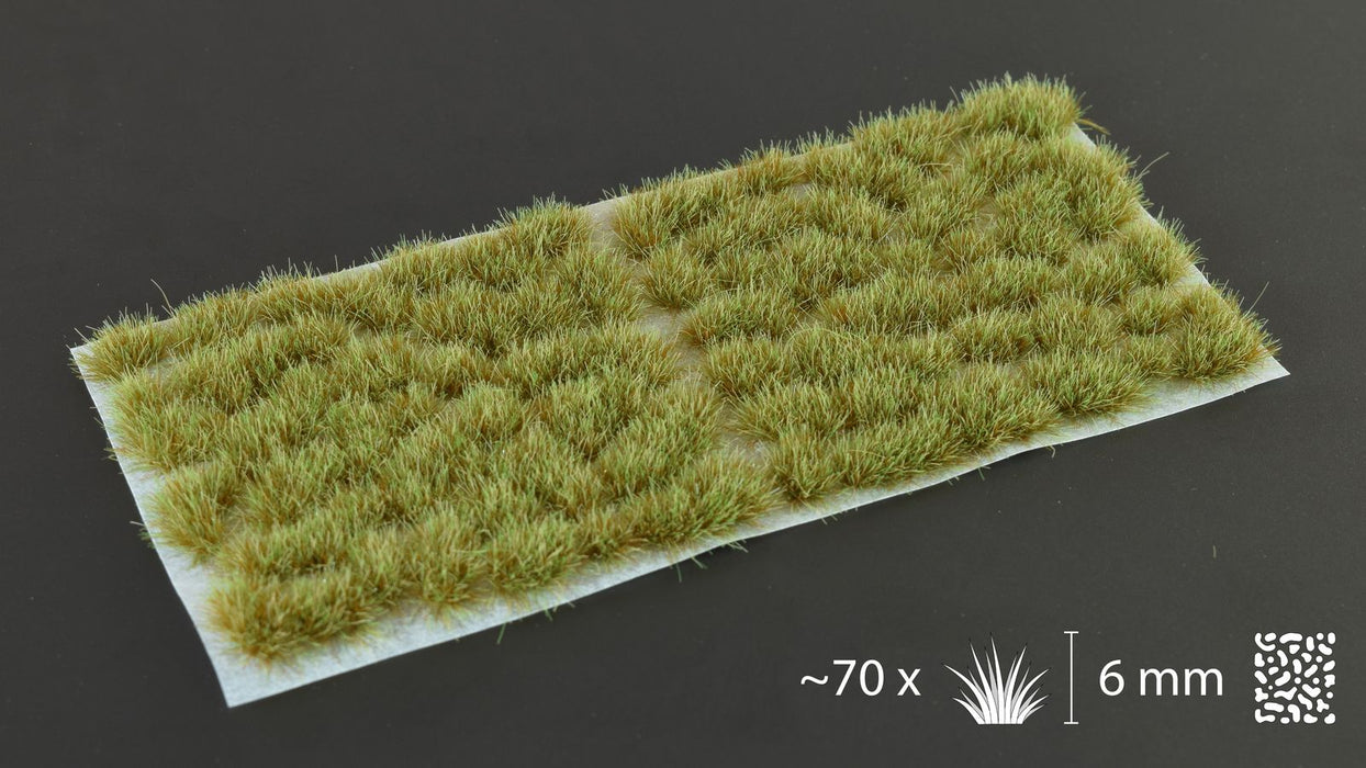GamersGrass Static Grass Tufts - Mixed Green 6mm Wild